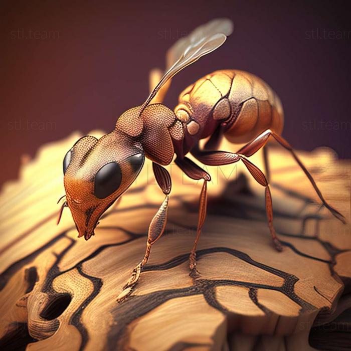 3D model Lasius psammophilus (STL)